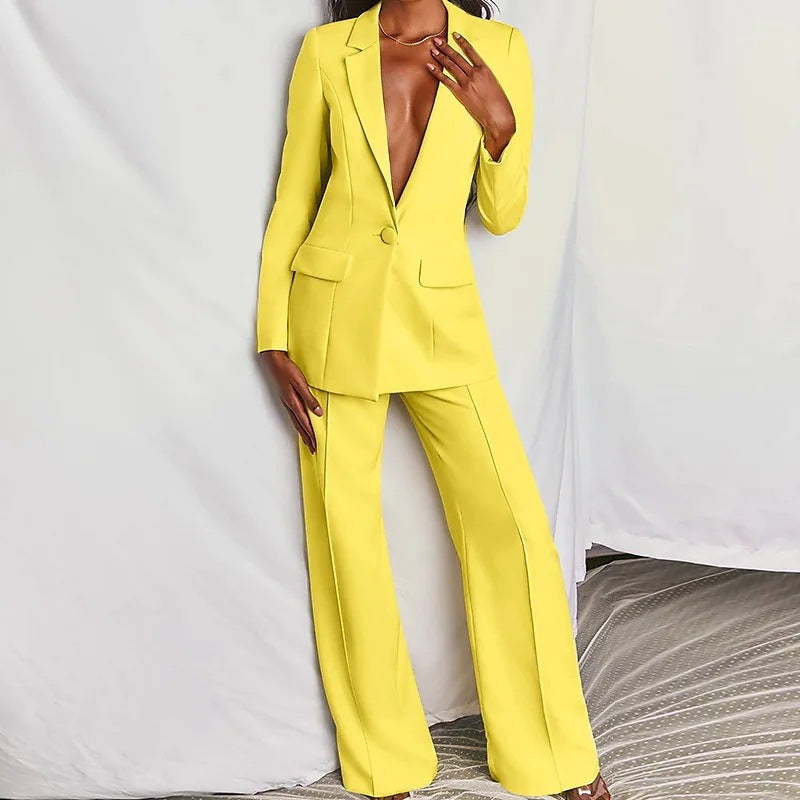 2 Piece Blazer Suit