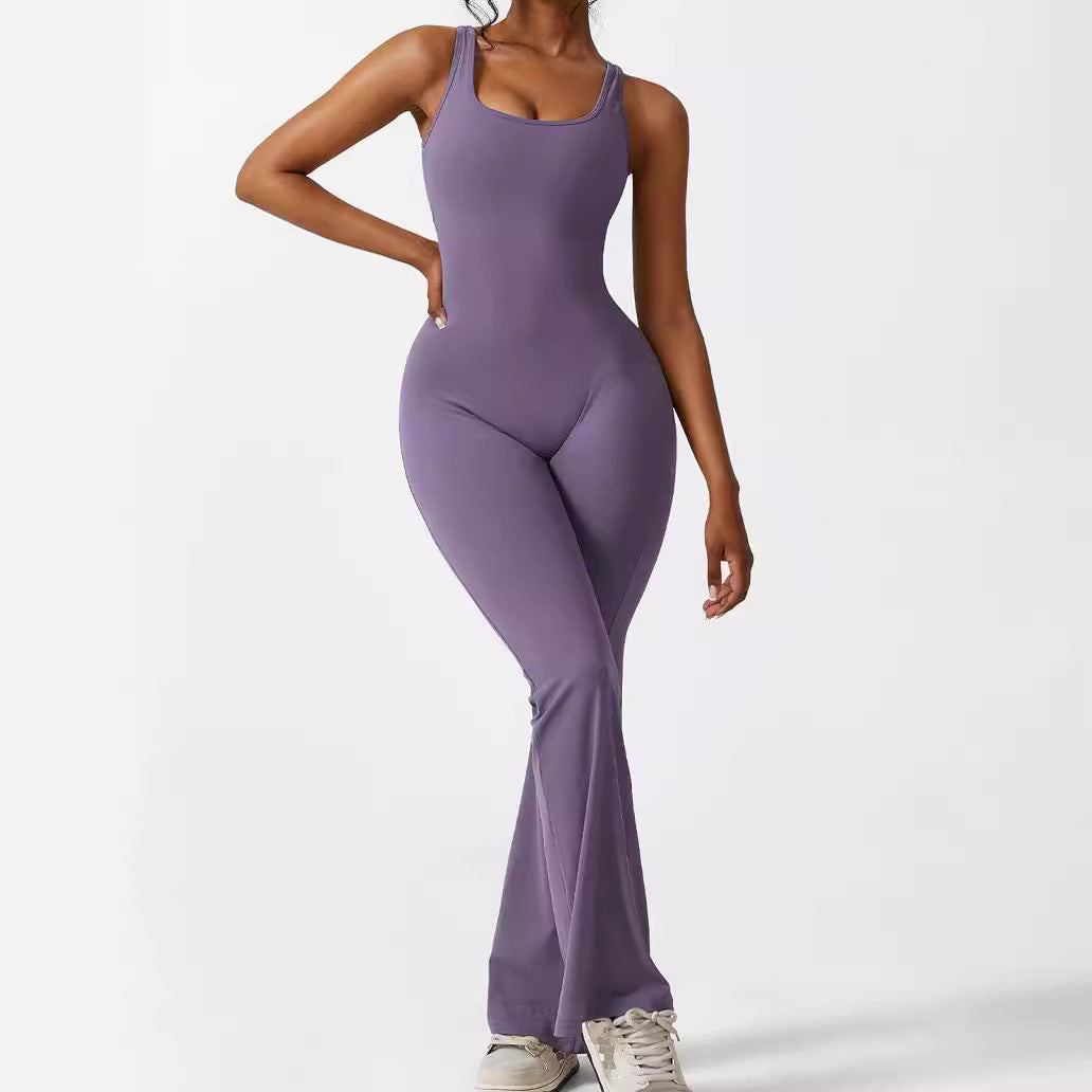 Flare Fitness Jumpsuit