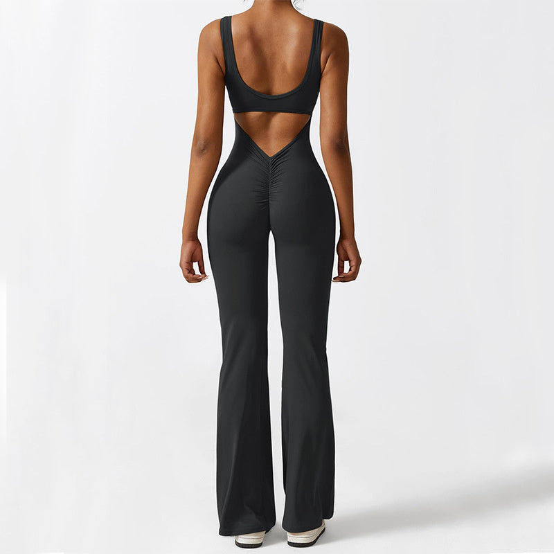 Flare Fitness Jumpsuit