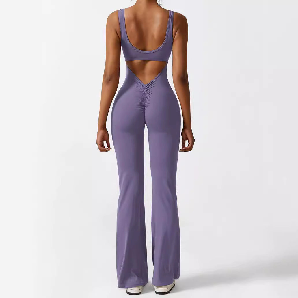 Flare Fitness Jumpsuit
