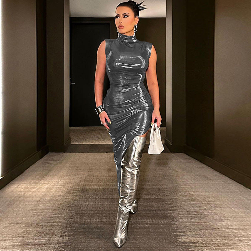 Slim Fit Sleeveless Dress