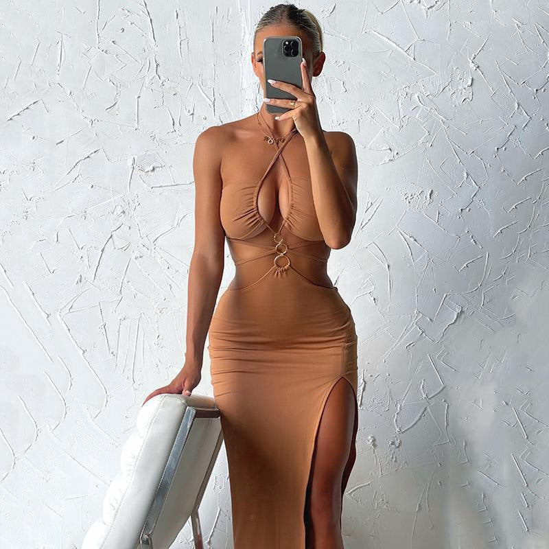 Party Slit Long Dress