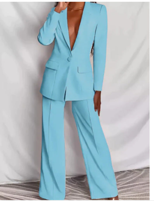 2 Piece Blazer Suit