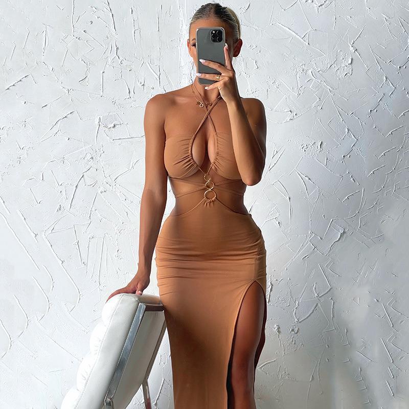 Party Slit Long Dress